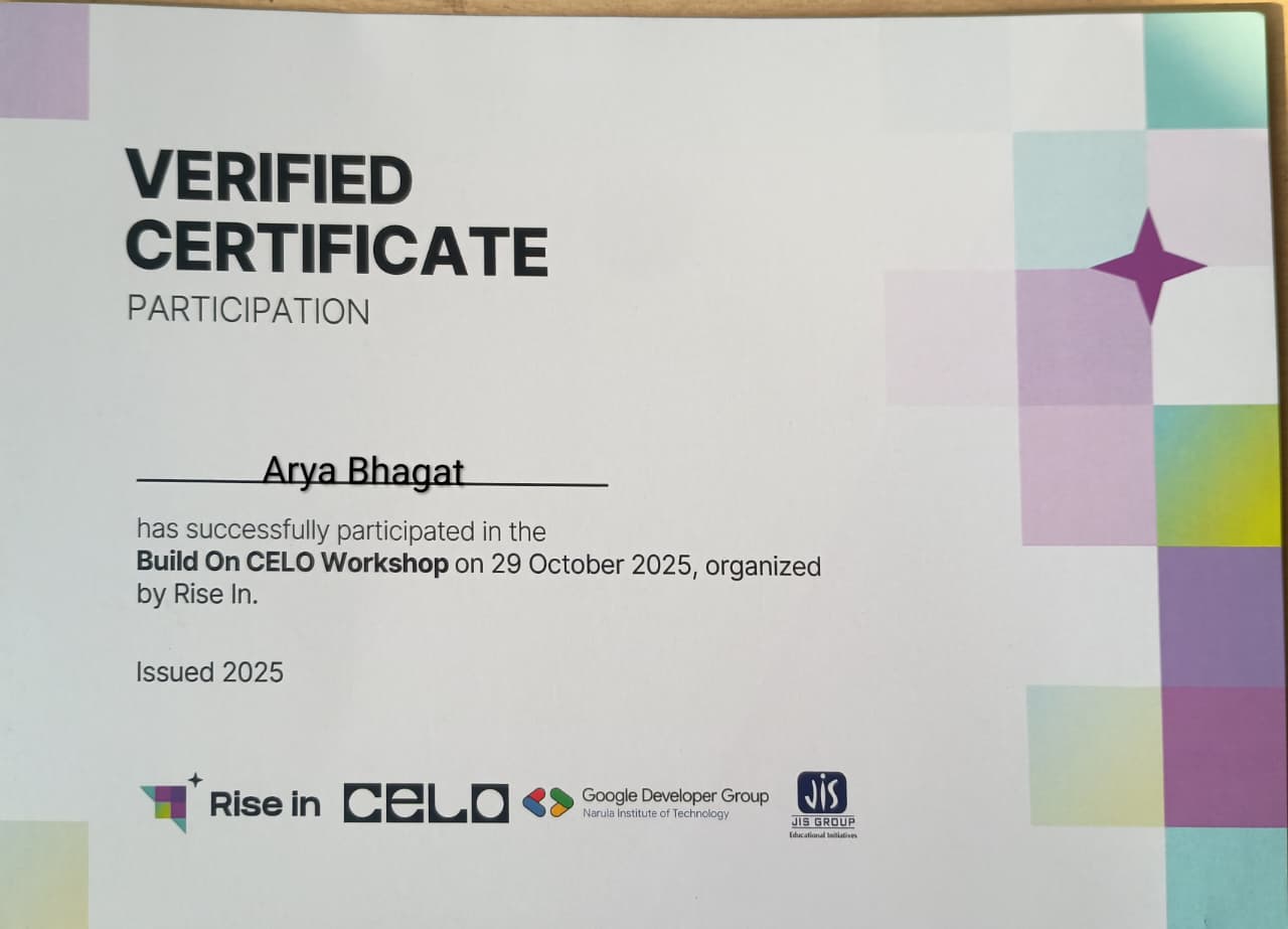 Celo Workshop