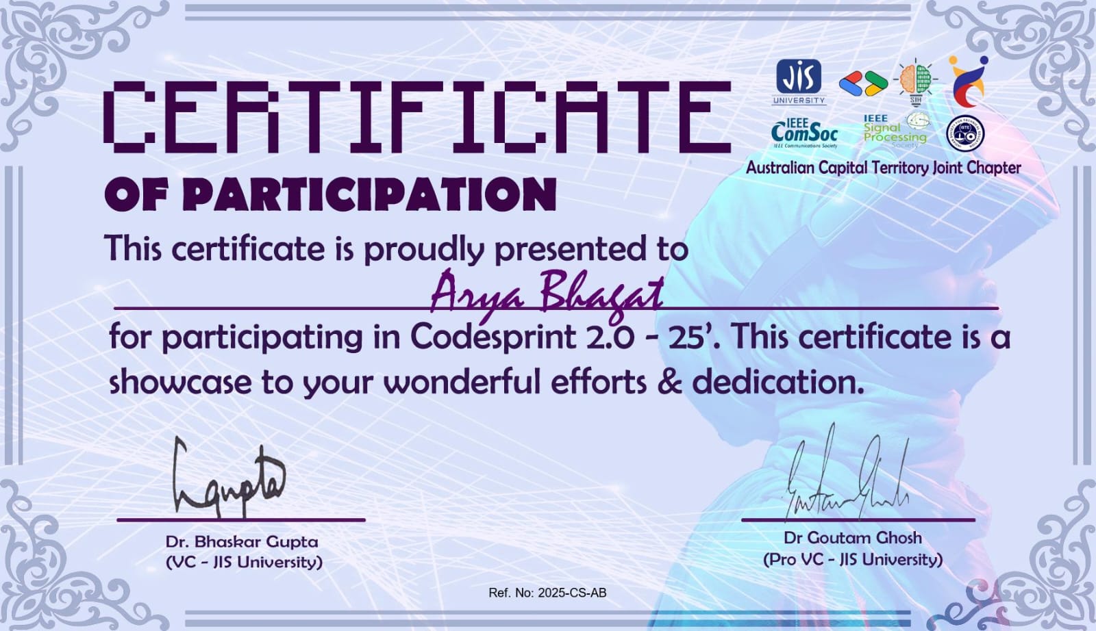 Hackathon Certificate